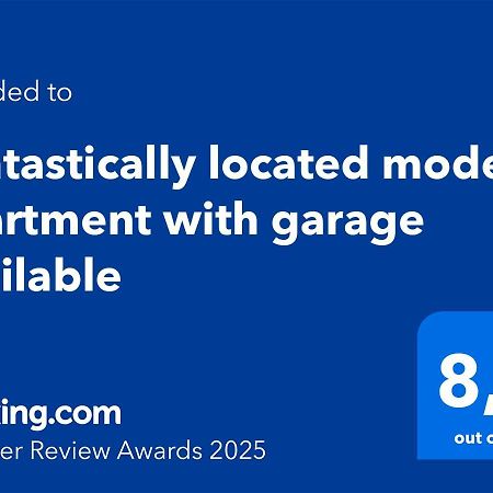 Fantastically Located Modern Apartment With Garage Available أوستيند المظهر الخارجي الصورة